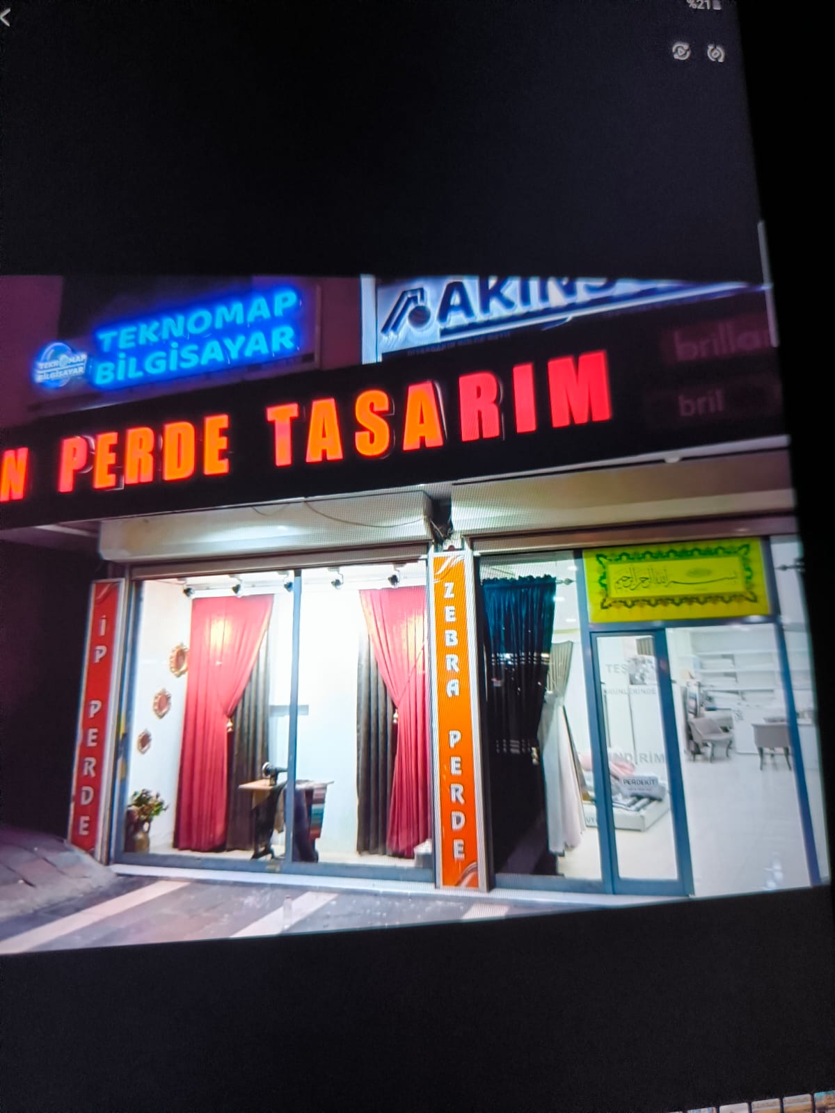 Aslan perde tasarım