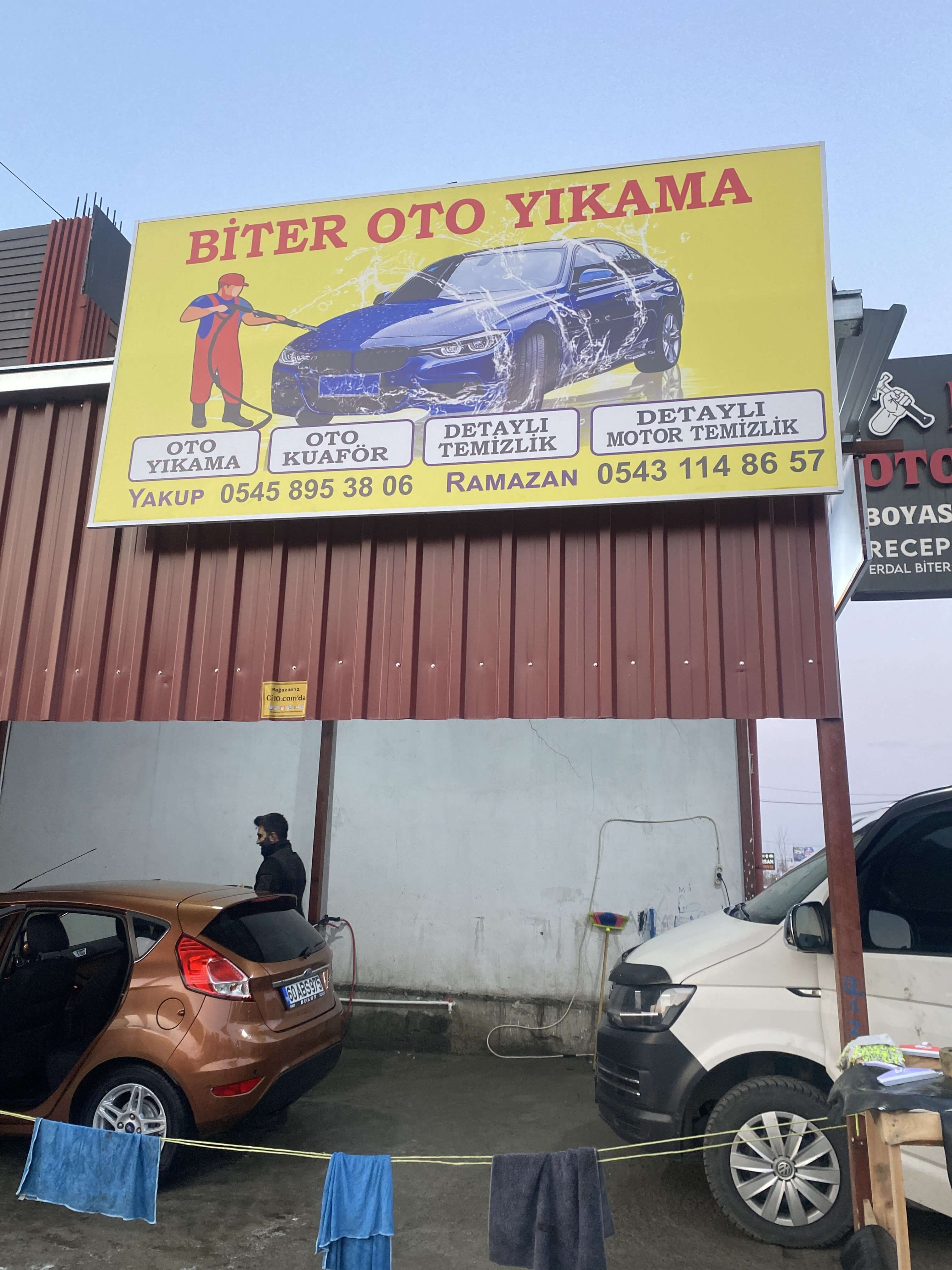 Biter oto yıkama 