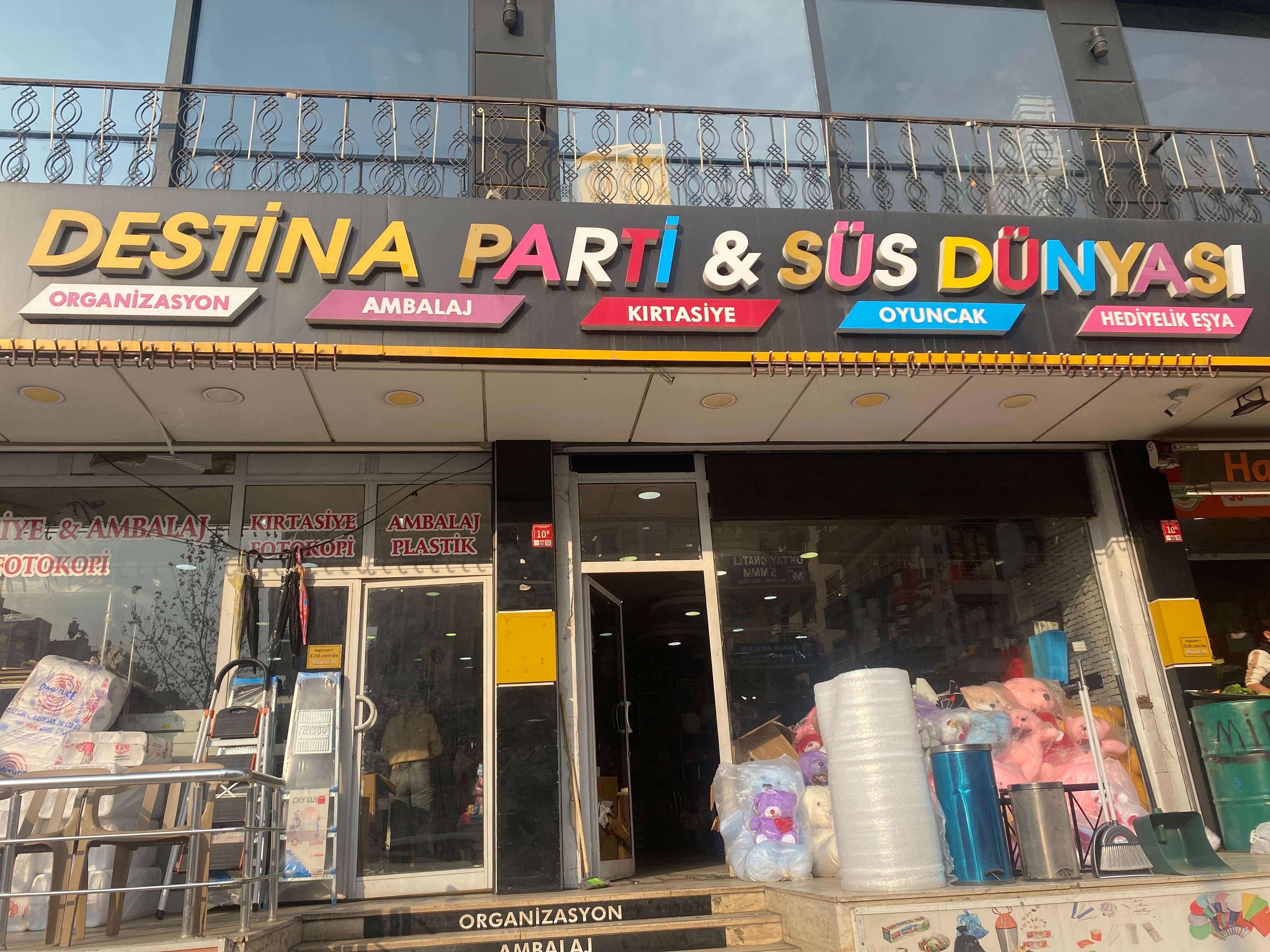 Destina parti shop