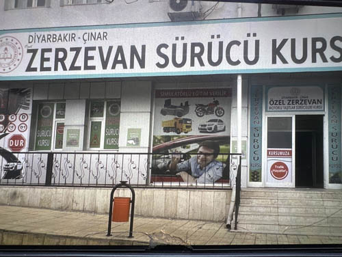 Zerzevan sürücü kursu 