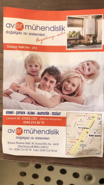 AVER  doğalgaz mühendislik