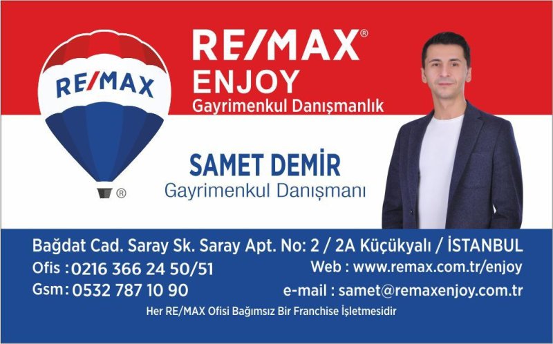 Samet Demir | Remax Enjoy Emlak Uzmanı