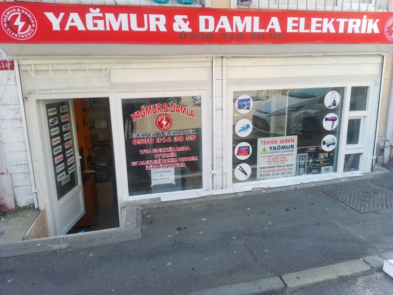 Yağmur damla elektronik 