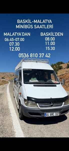 Baskil Malatya minibüs şoförü 