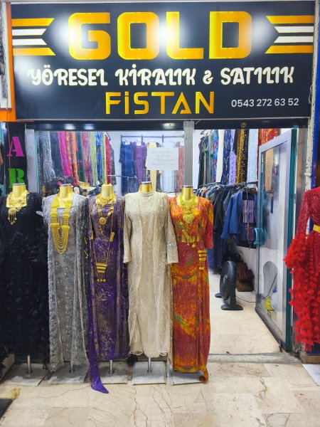 GOLD YÖRESEL FİSTAN