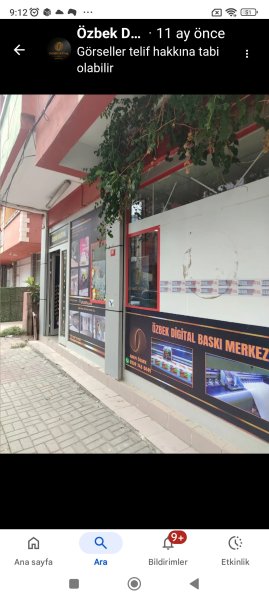 Özbek dijital baskı merkezi 