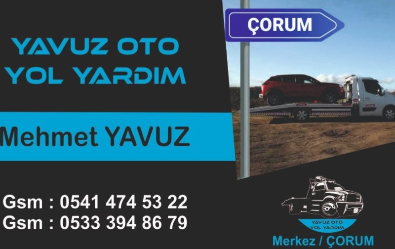 Yavuz oto yol yardım kurtarma çekici