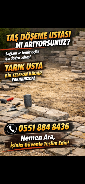Granit küptaş ustası Tarık usta 