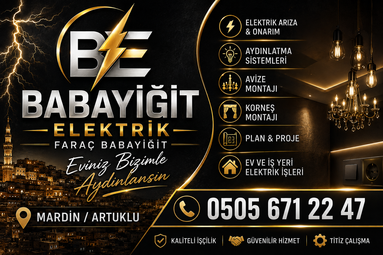 BABAYİĞİT ELEKTRİK FARAÇ BABAYİĞİT